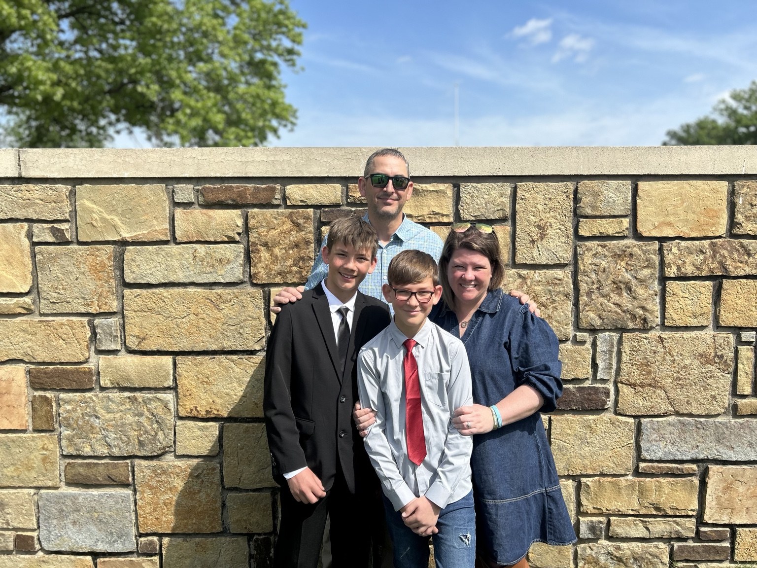 Aidan's family