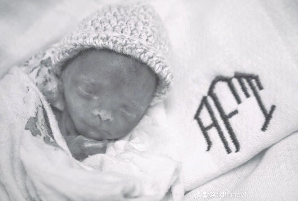 Aidan as a newborn